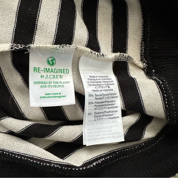 J.Crew Supercozy Mockneck Pullover in Stripe - Picture 5 of 5